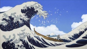 Miss Hokusai : la célébre vague